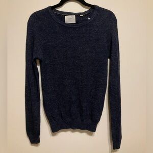 Billy Reid Wool linen blend Quiet Luxury V-neck sweater Sz s Old Money